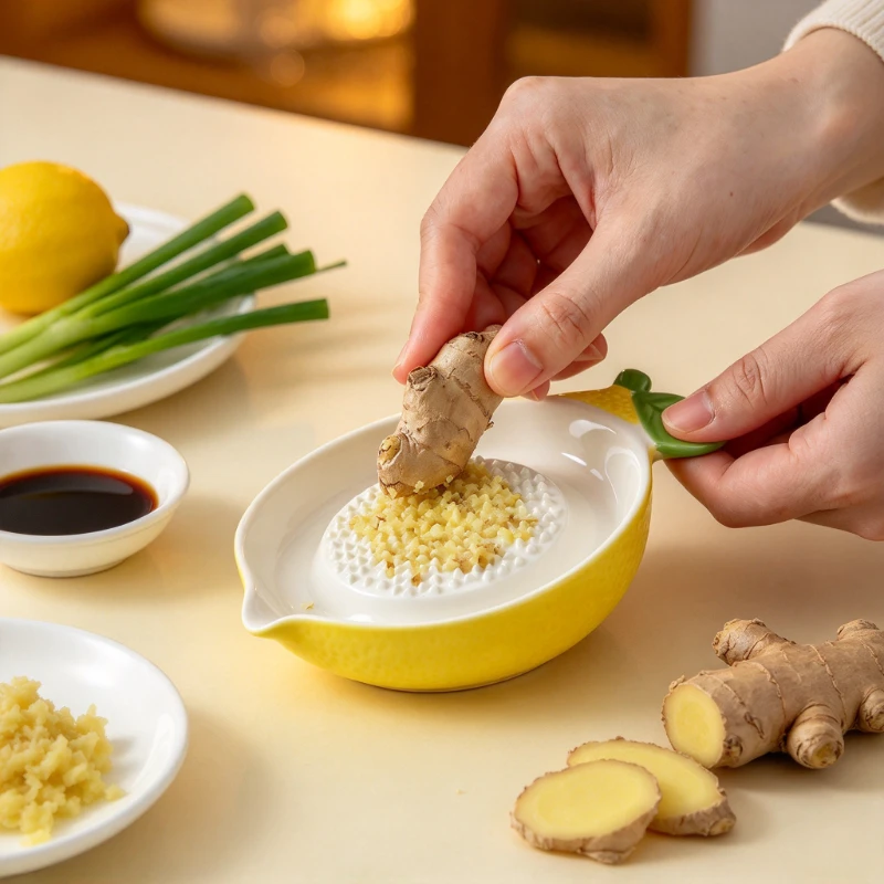 Baby Food Vegetables - Seramik El Tipi Doğrayıcı, Zencefil ve