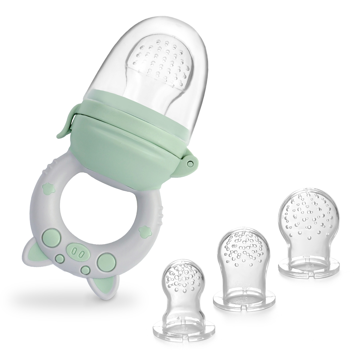 4 adet/takım silikon meyve ve  - Baby Food Vegetables incelemesi ve fiyatı