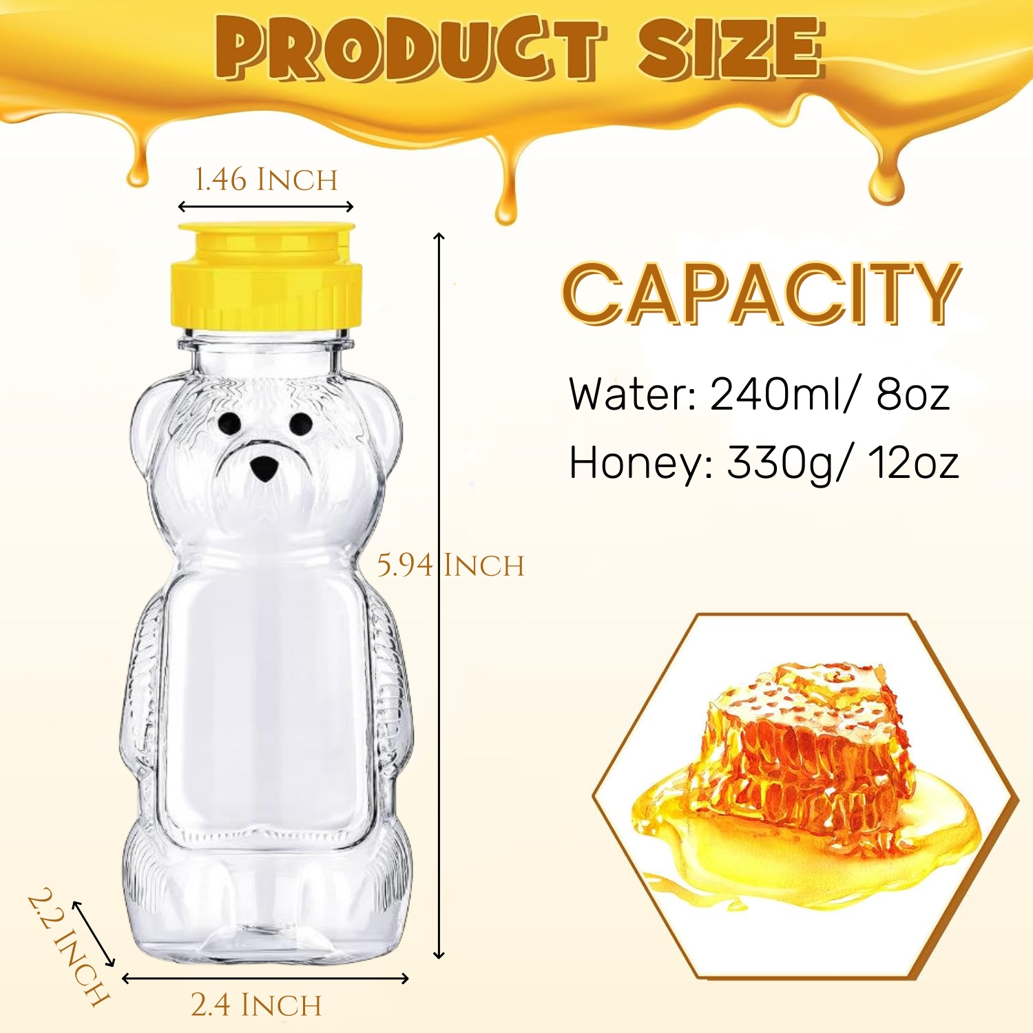 12-36 adet Plastik Ayı Bal Kav - Baby Food Jars With Lids incelemesi ve fiyatı